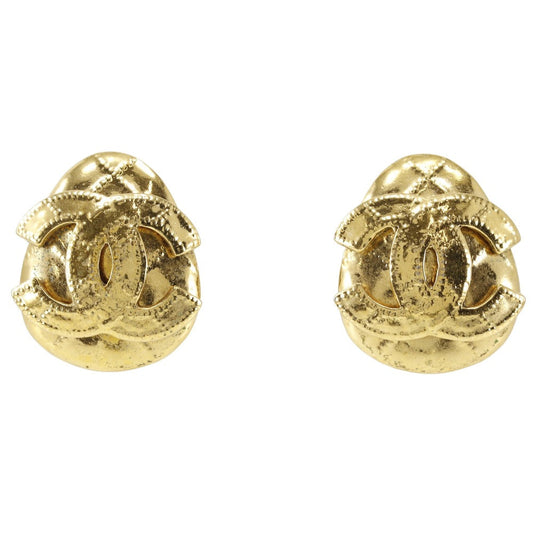 Chanel Chanel Coco Mark Earring   G  94P  25.6g Coco Mark