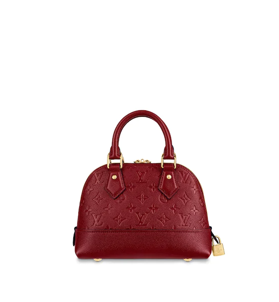 Louis Vuitton Neo Alma BB Monogram Empreinte Cherry Berry