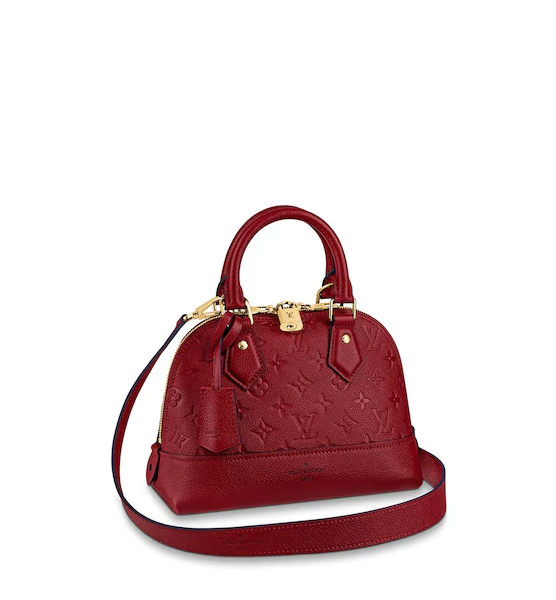 Louis Vuitton Neo Alma BB Monogram Empreinte Cherry Berry