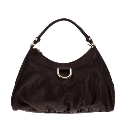 Gucci GG Leather Abbey Shoulder Bag