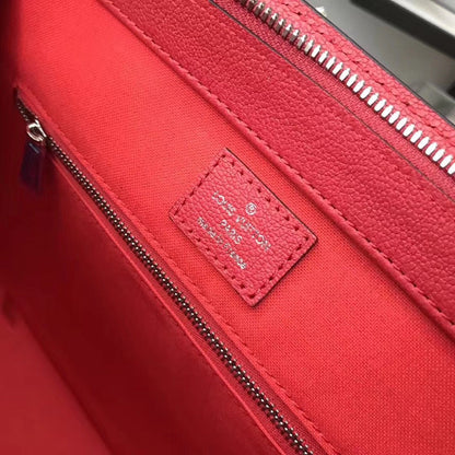 Louis Vuitton Epi Vaneau MM Bag Epi Leather Red