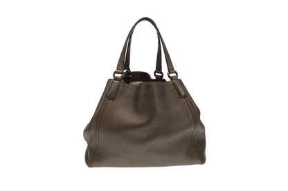 Gucci Metallic Green Soho Hobo Bag