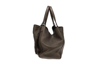 Gucci Metallic Green Soho Hobo Bag