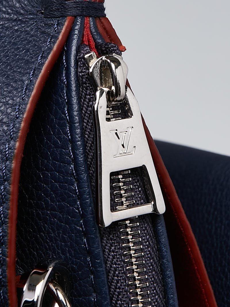 Louis Vuitton Lockmeto Handbag Luxury Leather Marine Rouge
