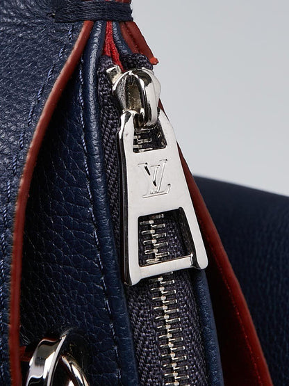 Louis Vuitton Lockmeto Handbag Luxury Leather Marine Rouge