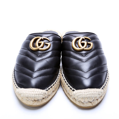 Gucci Marmont Espadrille Slides Size 37.5