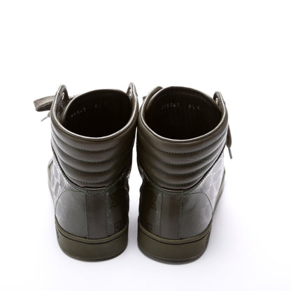 Gucci Imprime Interlocking G Hightop Sneakers Mens Size 7