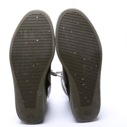 Gucci Imprime Interlocking G Hightop Sneakers Mens Size 7