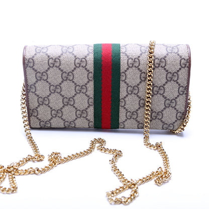 Ophidia Gucci Supreme Chain Wallet 546592