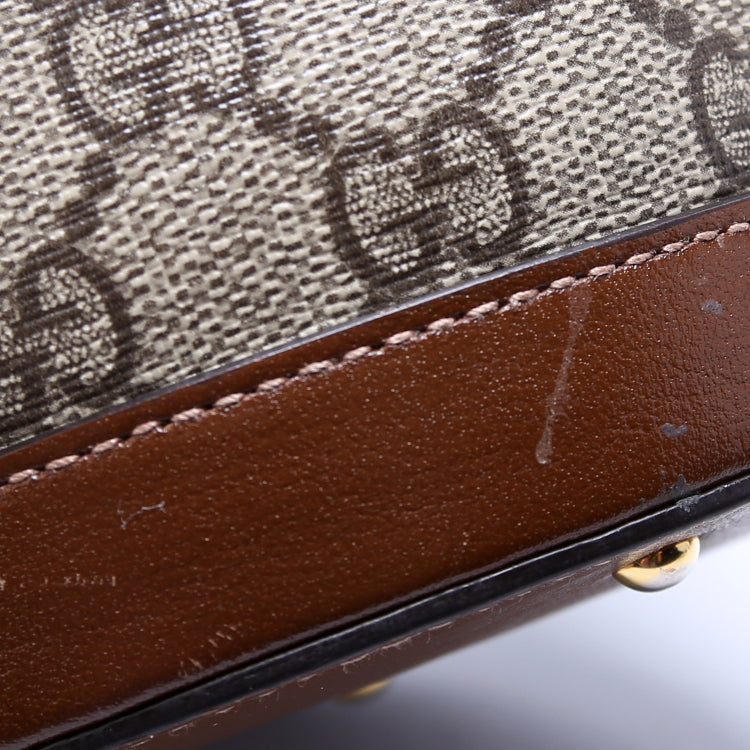 Horsebit 1955 Gucci Supreme Small Bucket Bag 637115