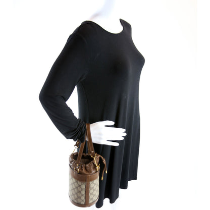 Horsebit 1955 Gucci Supreme Small Bucket Bag 637115