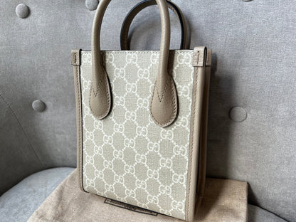 Gucci Mini Tote Bag with Interlocking GG (RRP £1070)