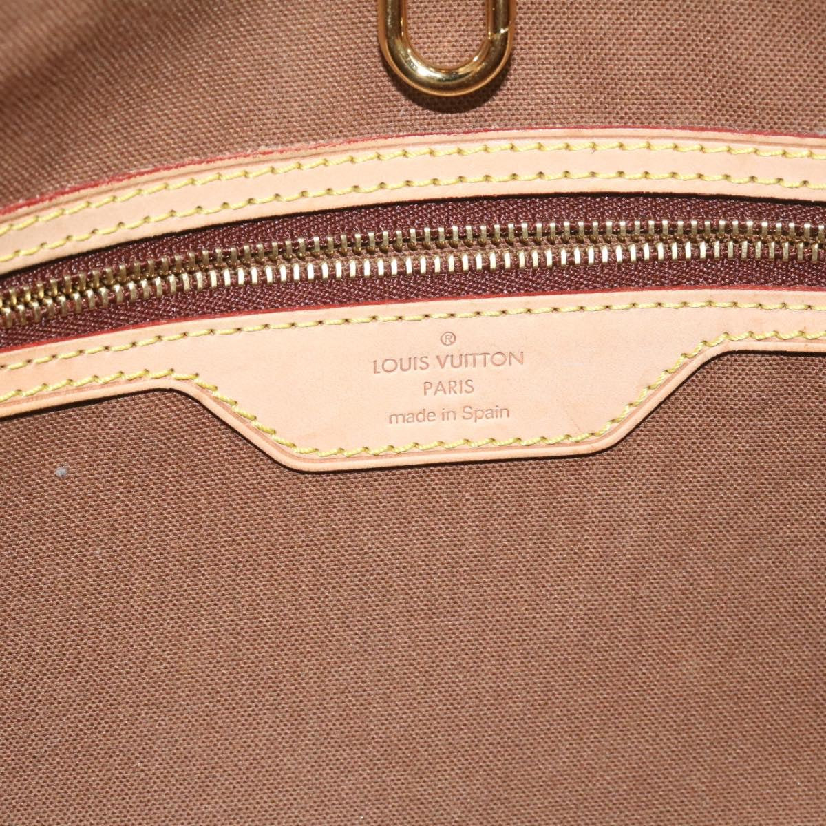 LOUIS VUITTON Monogram Batignolles Tote Bag M51154 LV Auth 18972