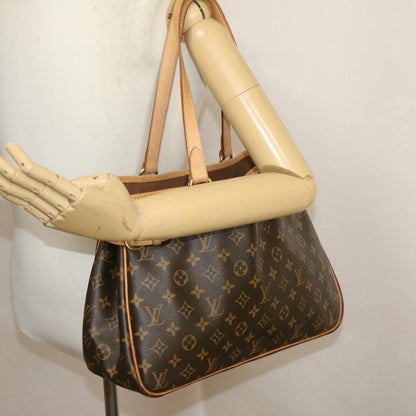 LOUIS VUITTON Monogram Batignolles Tote Bag M51154 LV Auth 18972