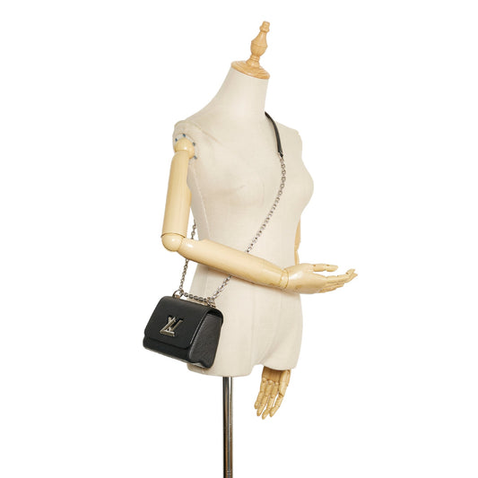 LOUIS VUITTON Epi Twist MM Black