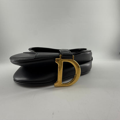 Christian Dior Goat Leather Mini Saddle Bag