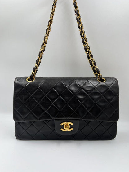 Chanel Classic Flap Medium Lambskin Gold Shoulder Bag