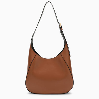 Prada Cognac Leather Shoulder Bag Women