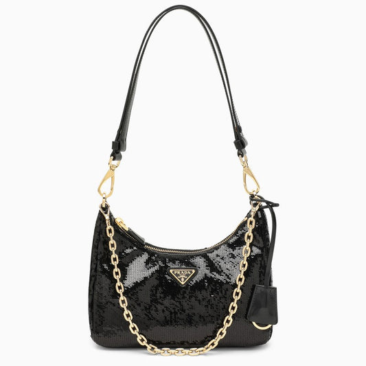 Prada Prada Re-Edition Black Mini Bag Women