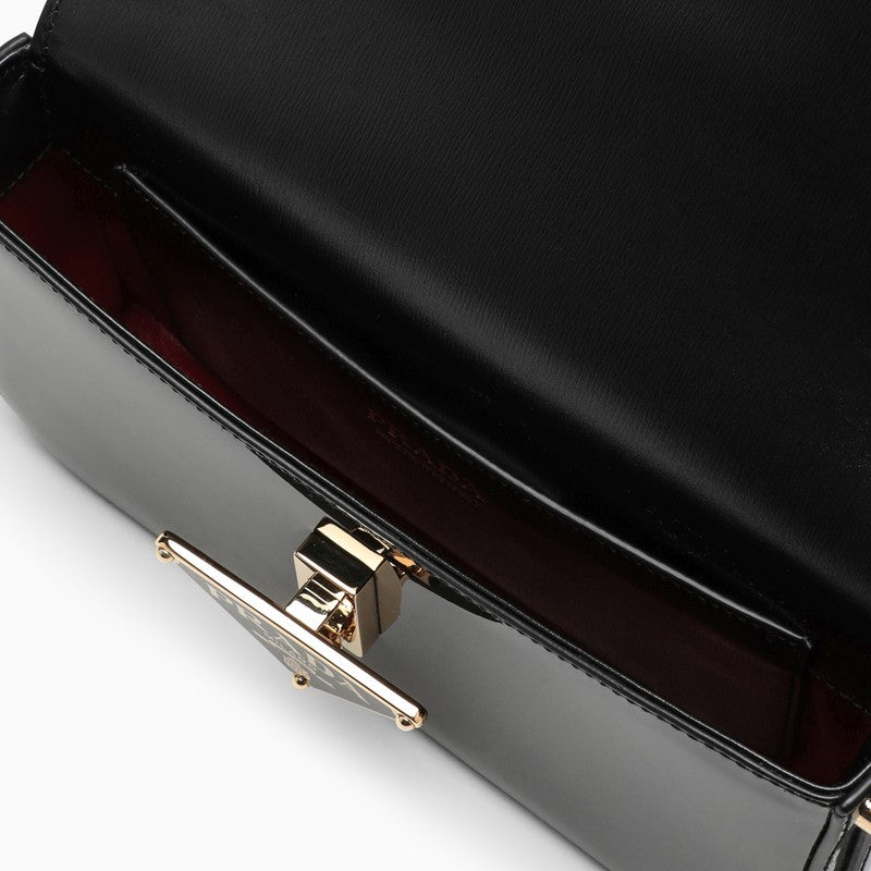 Prada Black Patent Leather Shoulder Bag Women