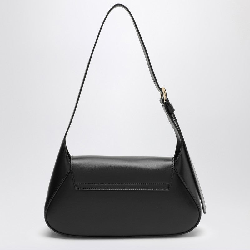 Prada Small Black Leather Shoulder Bag Women