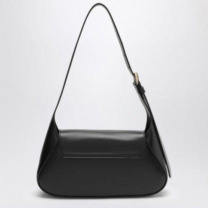 Prada Small Black Leather Shoulder Bag Women
