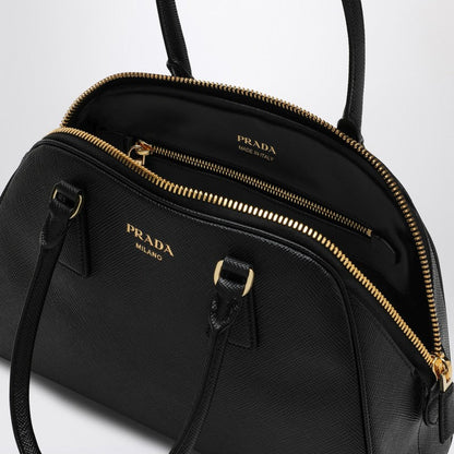Prada Medium Black Bag In Saffiano Women