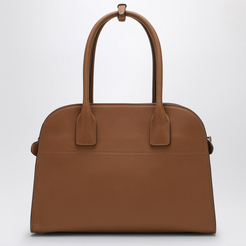 Prada Medium Caramel Leather Shopping Bag Women