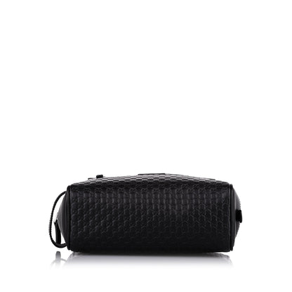 Gucci Black Microguccissima Clutch