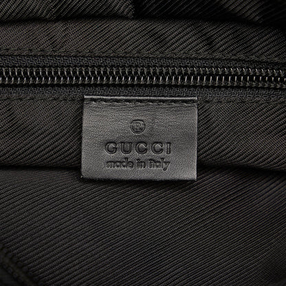 Black Gucci GG Canvas Tote Bag
