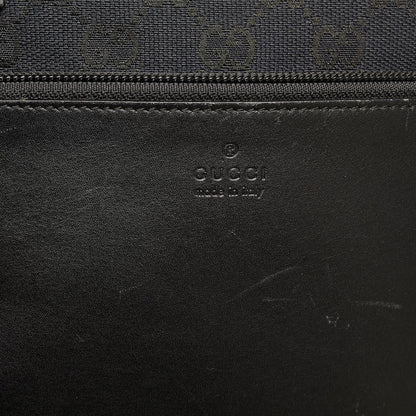 Black Gucci GG Canvas Tote Bag