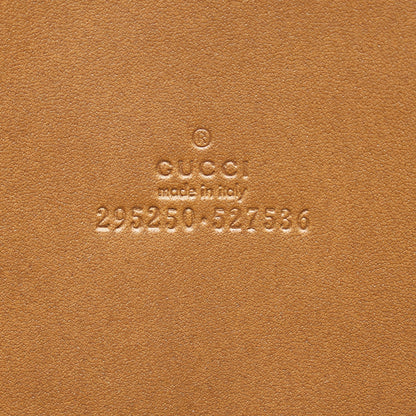 Brown Gucci Canvas Diamante Tote