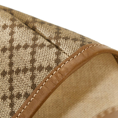 Brown Gucci Canvas Diamante Tote