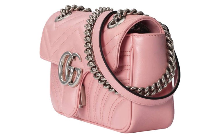 (WMNS) GUCCI Marmont Series Clutch mini Pink 446744-DTDIP-5815