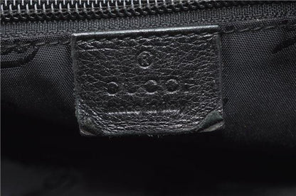GUCCI Black Guccisima Leather Shima Crossbody Shoulder Bag 201446