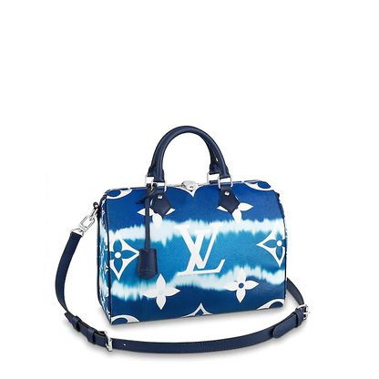 Louis Vuitton Escale Speedy Bandouliere 30 Bleu