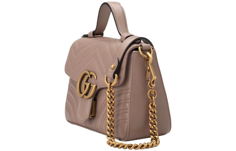 (WMNS) GUCCI MarmontSingle Shoulder Bag miniNude 547260-DTDIT-5729