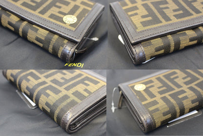 FENDI Monogram Zucca Wallet