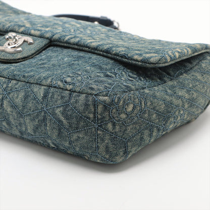 Chanel Flap Blue Elegant Shoulder Bag 2
