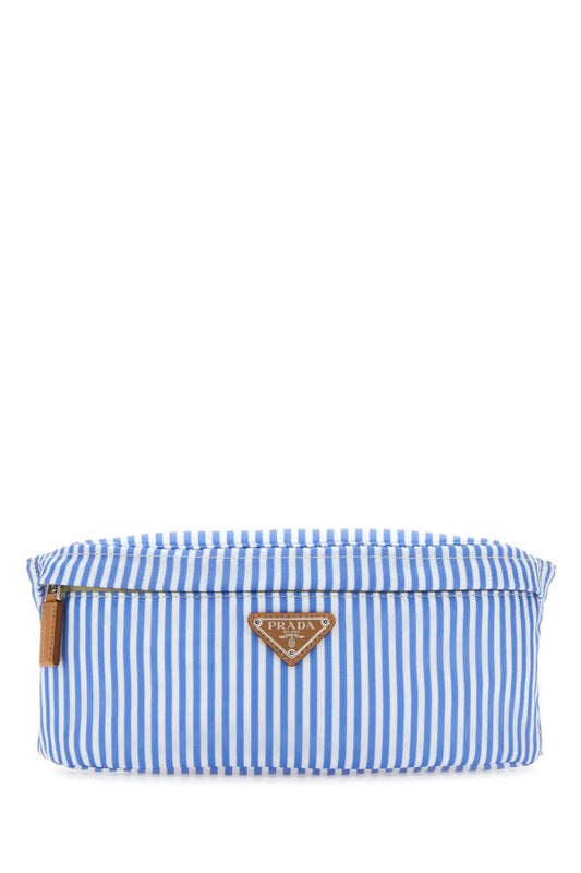 Prada Man Printed Re-Nylon Belt Bag