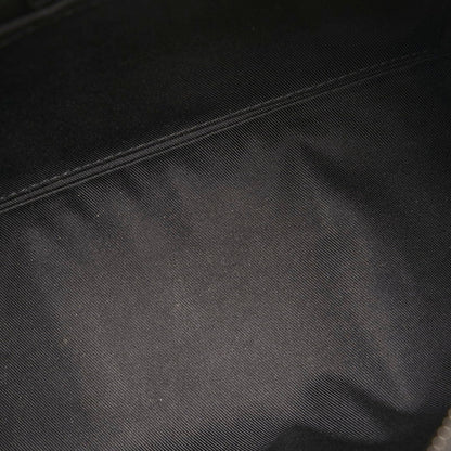Louis Vuitton Damier Distorted City Keepall Shoulder Bag M57417 Black Grain Leather Men's LOUIS VUITTON