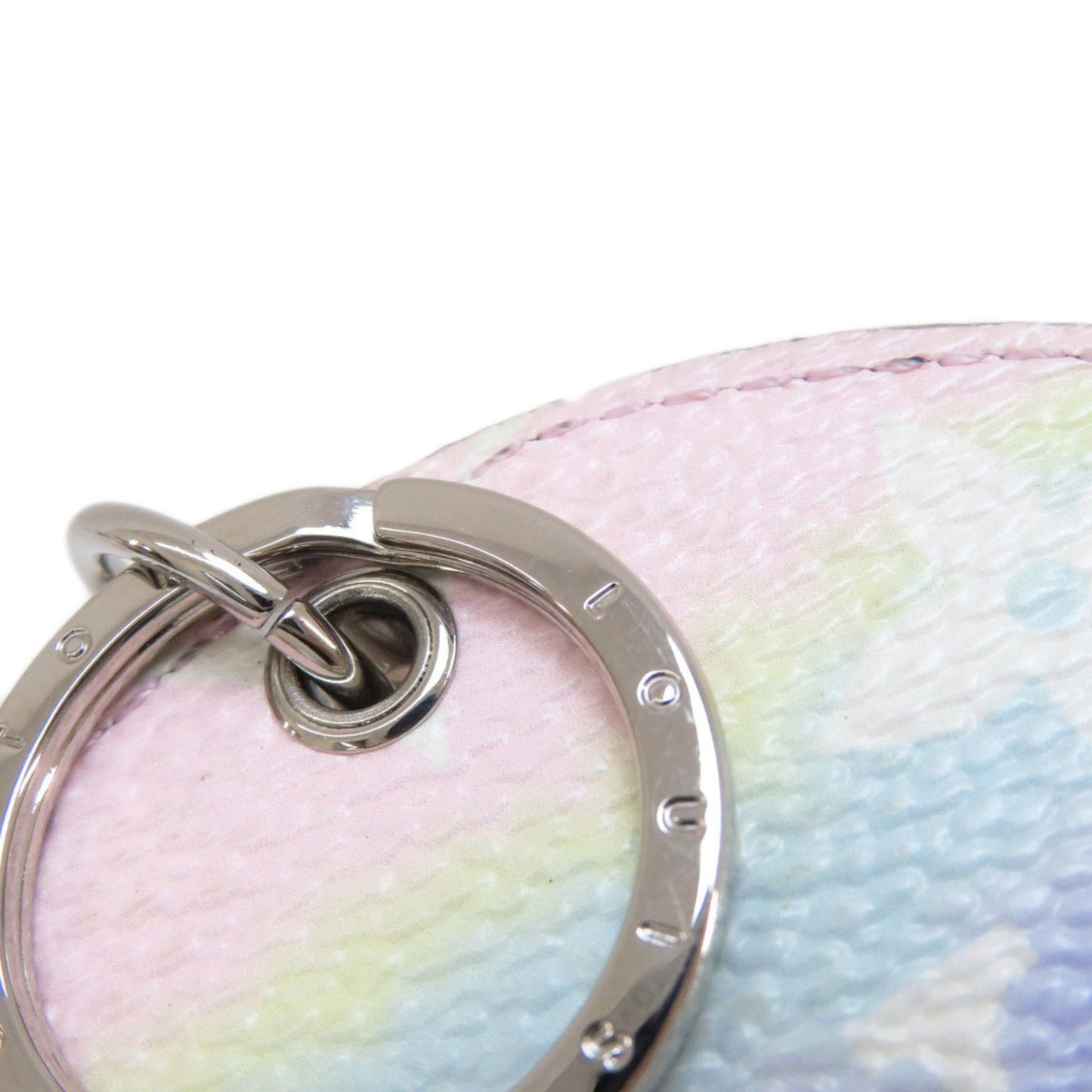 LOUIS VUITTON M69273 Portocre Illustre Monogram Keychain Canvas Women's