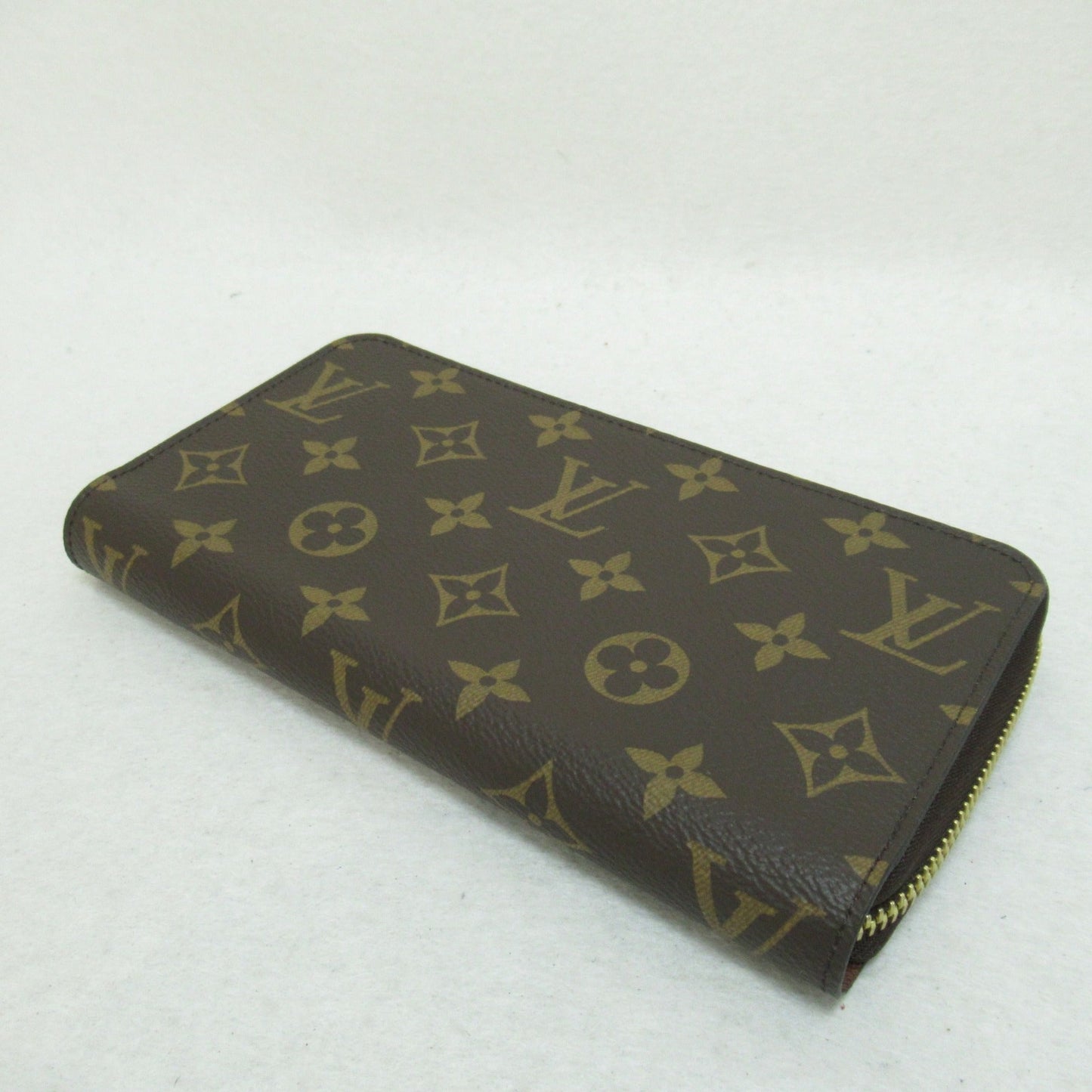 LOUIS VUITTON Zippy wallet Brown Monogram PVC coated canvas M42616