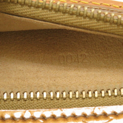 LOUIS VUITTON Monogram Vernis Comte Defe Pochette Owl Bronze M92268 Shoulder Bag