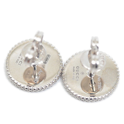 Gucci Icon Bloom Circle Earrings K18WG