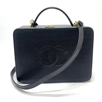 Chanel Leather Black Shoulder Bag 8