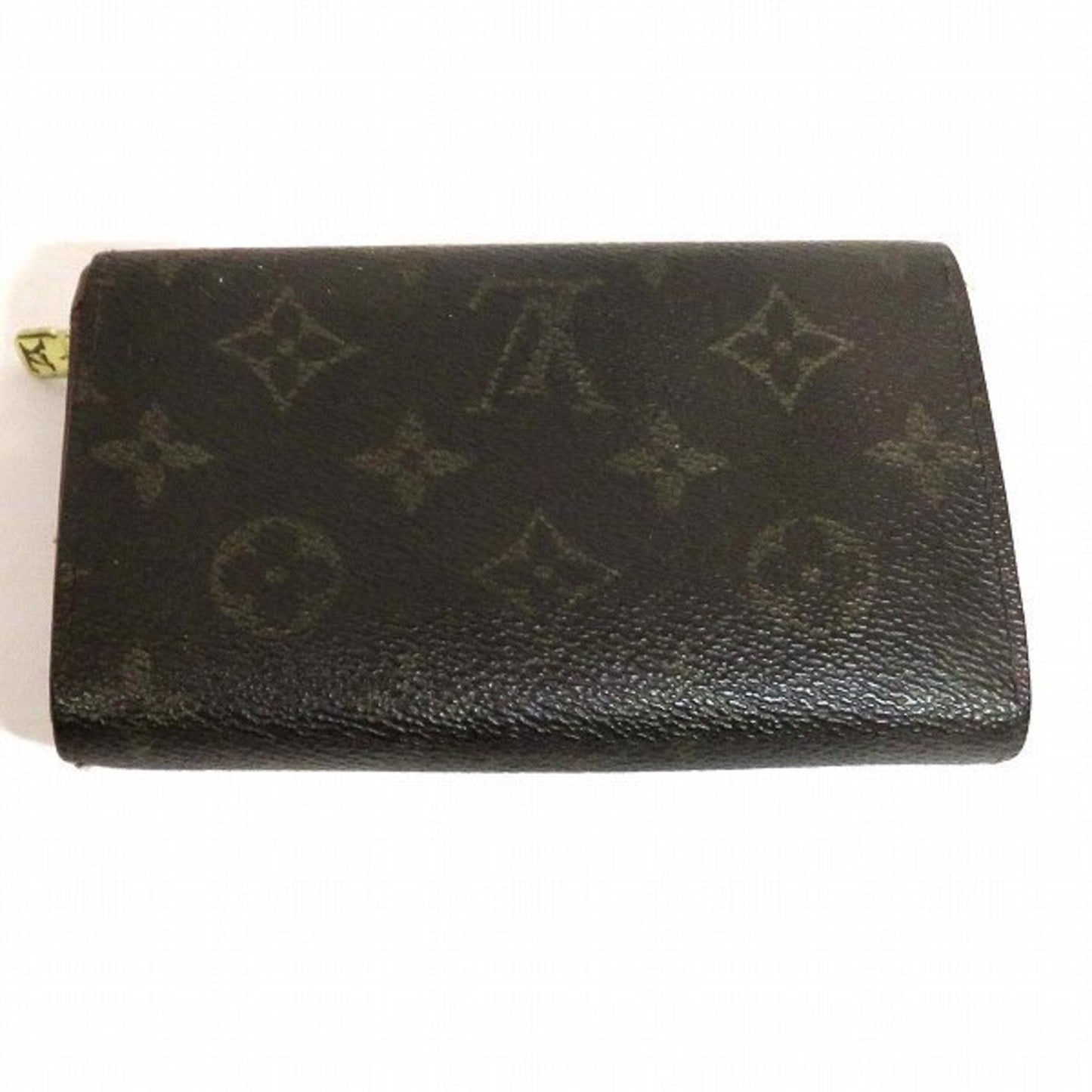 LOUIS VUITTON Monogram Portomonevier Tresor M61730 Bifold Wallet Unisex