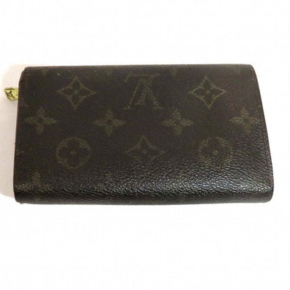 LOUIS VUITTON Monogram Portomonevier Tresor M61730 Bifold Wallet Unisex