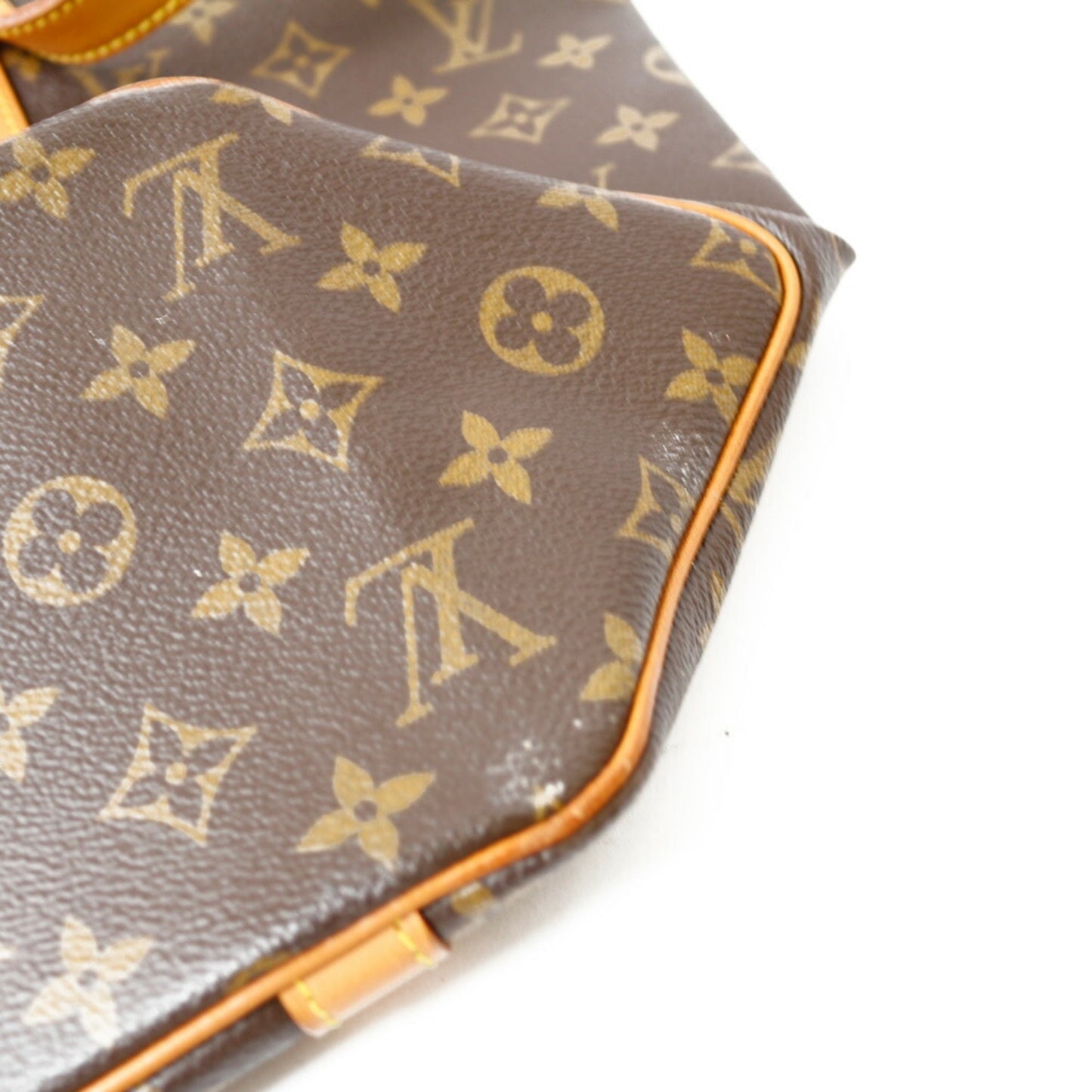 Louis Vuitton Handbag Monogram Louis Vuitton Sack M51108 Brown Women's Canvas