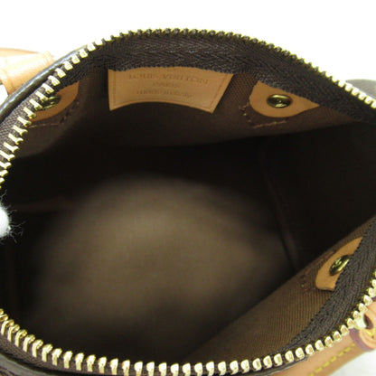 LOUIS VUITTON Nano speedy Brown Monogram PVC coated canvas M61252